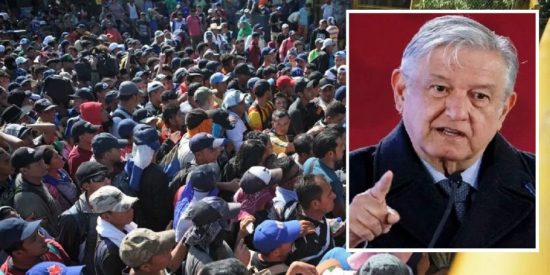 Gobierno de L&oacute;pez Obrador: "No queremos que los inmigrantes usen M&eacute;xico para llegar a EEUU"