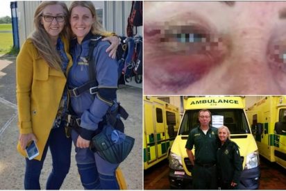 Una param&eacute;dico sufre una brutal golpiza de un hombre ebrio al que pretend&iacute;a salvar