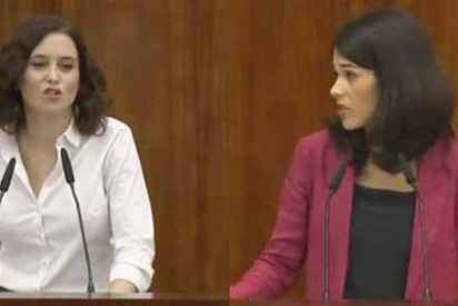 D&iacute;az Ayuso arras&oacute; con la moral de la podemita Isa Serra "Va a dar lecciones una imputada por des&oacute;rdenes p&uacute;blicos"