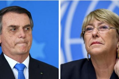 Bolsonaro zarandea a Bachelet: "Si no fuera por el personal de Pinochet que derrot&oacute; a la izquierda, incluido su padre, Chile ser&iacute;a una Cuba"