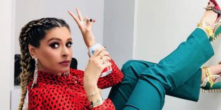 La presentadora mexicana Galilea Montijo mostr&oacute; su fetiche sadomasoquista