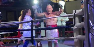 El abuelo boxeador que gana un nocaut tras casi cuatro décadas sin pisar un ring