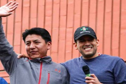 Qui&eacute;n es Marco Pumari, el inesperado competidor que mete miedo a Luis Camacho por la presidencia en Bolivia