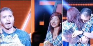 El emotivo reencuentro sorpresa entre un venezolano y su madre en 'La Voz Portugal'
